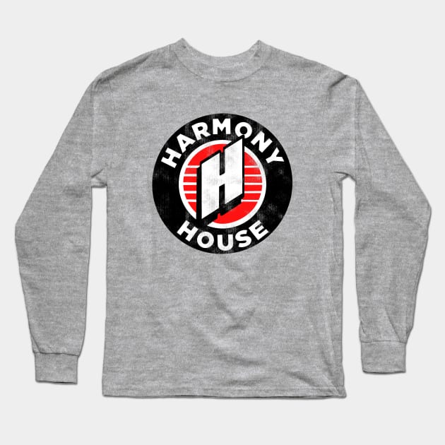 90s Harmony House Records And Tapes Long Sleeve T-Shirt by Ipung